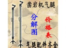 點(diǎn)擊查看詳細(xì)信息<br>標(biāo)題：氣腿式鑿巖機(jī)氣腿分解圖 氣腿配件 支腿配件 FT160系列氣腿配 閱讀次數(shù)：340